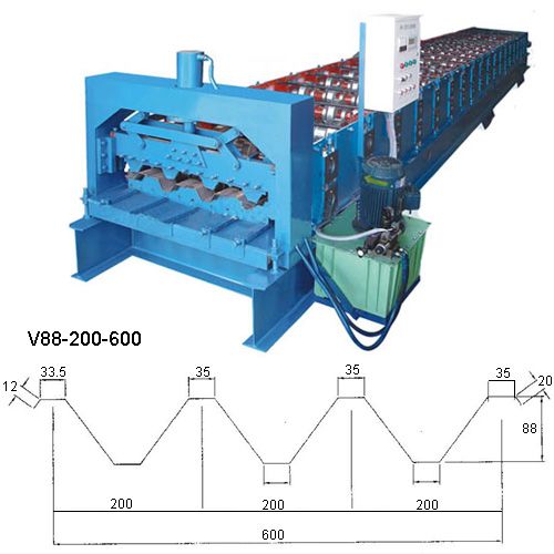 Roll Forming Machinery (ZY88-200-600)