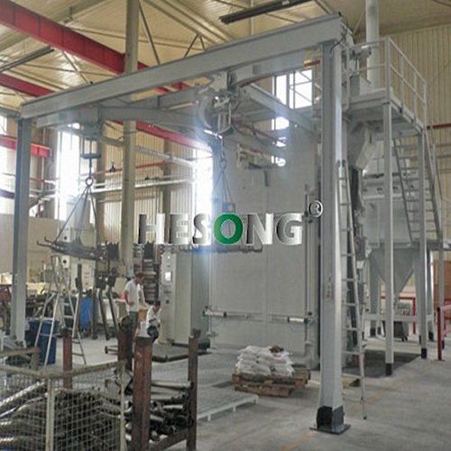 Hanging Continuous Shot Blasting Machine