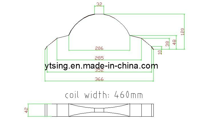 Full-Automation Ridge Cap Roll Forming Machine Yd-1026