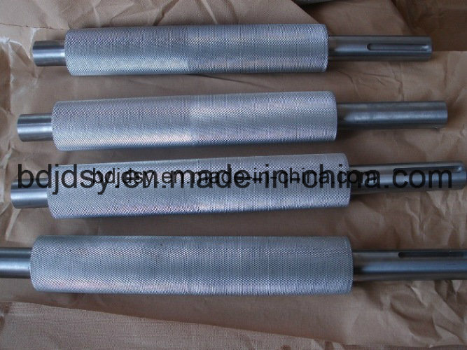 Shaft with Knurl Zinc Plating