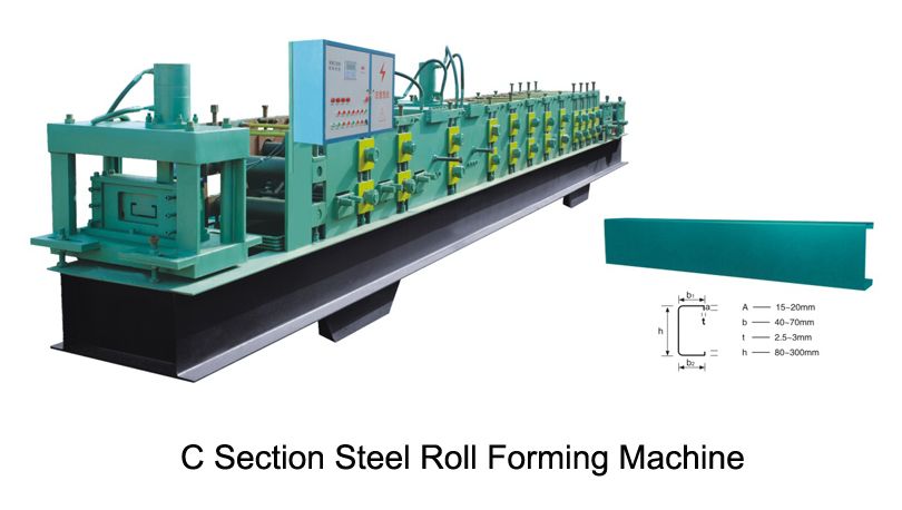 C Purlin Roll Forming Machine