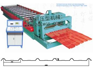 Glazed Steel Tile Stamping Machine (LM-840/1050)