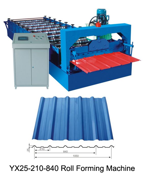 Roof Panel Forming Machine (ZY25-210-840)