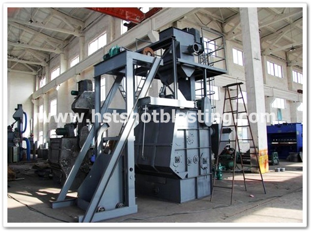 Steel/Rubber Crawler Type Metal Stripping Shot Blasting Machine