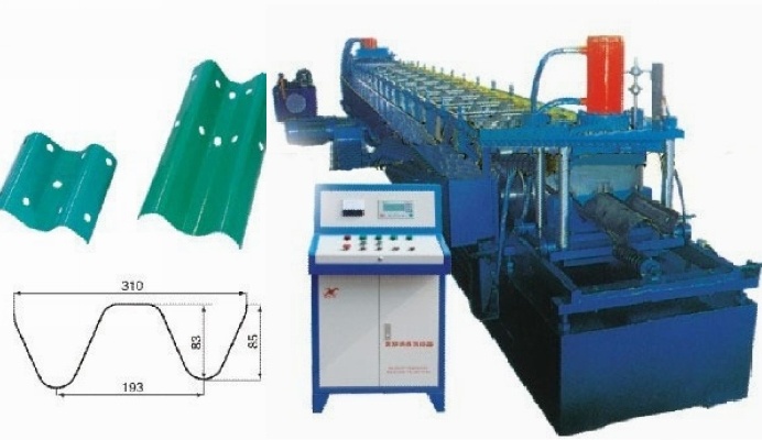 SB 310 Highway Guadrail Roll Forming Machine