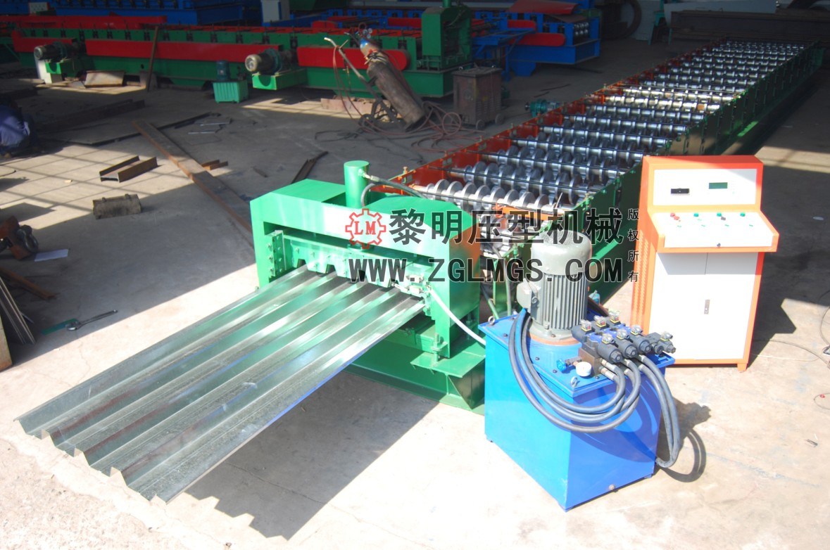 Steel Structure Decking Floor Roll Forming Machine (LM-H60)