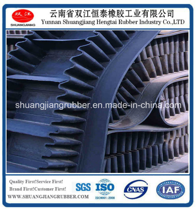 Large Angle Sidewall Conveyor Belt