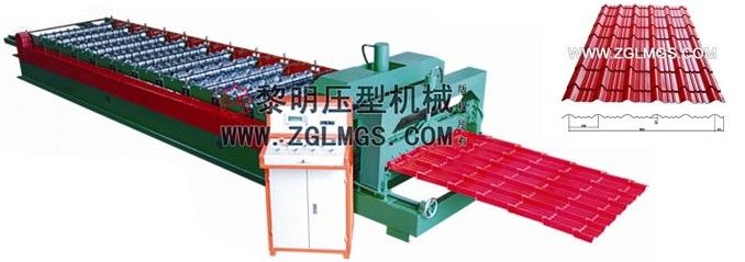 African-Styled Glazed Tile Roll Forming Machine (LM-960) 