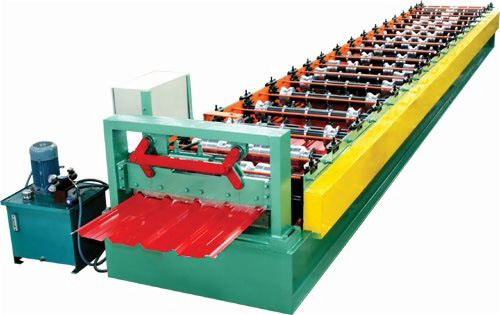 Pre-Painted Steel Roll Forming Machine