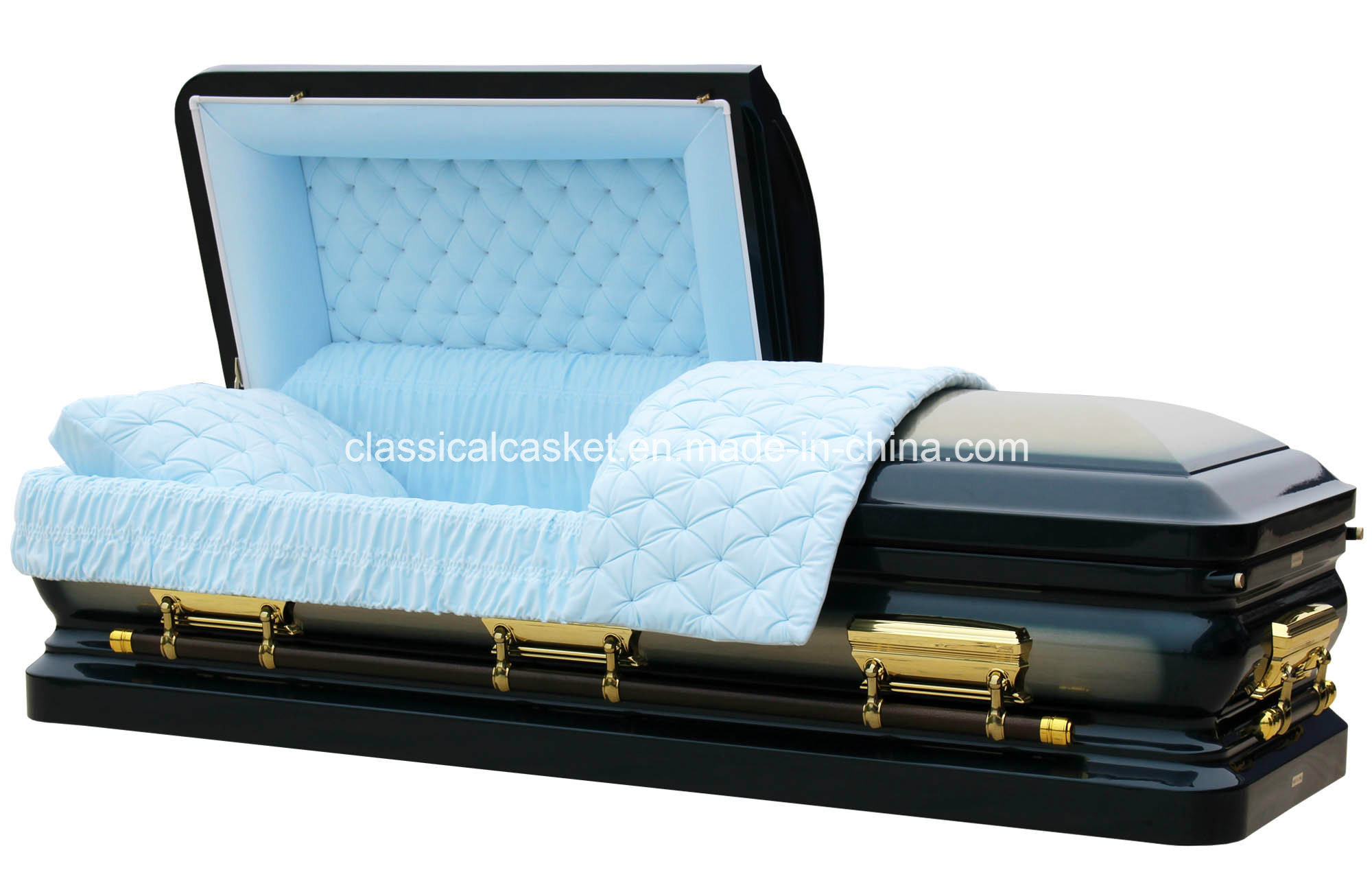 Sapphire Gold Casket for USA Market