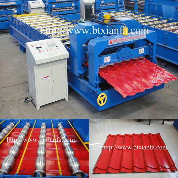 Glazed Tile Forming Machine With High Productivity (XF22-181-1090)