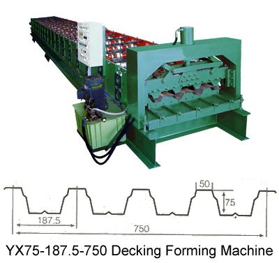 Floor Decking Rolling Machinery (ZY75-187.5-750)