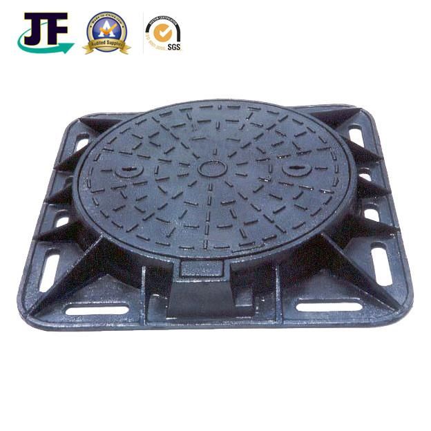 OEM Manhole Ductile Iron Casting Manhole Cover for Driveway Drainage