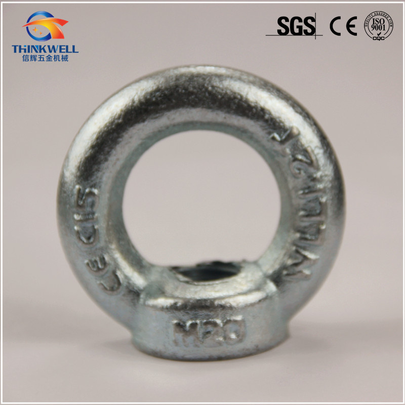 Forged Carbon Steel Zinc Plated DIN582 Eye Nut