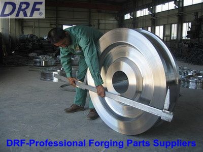 Rail Vehicle Wheel Forging (Forged wheels Crane wheel)