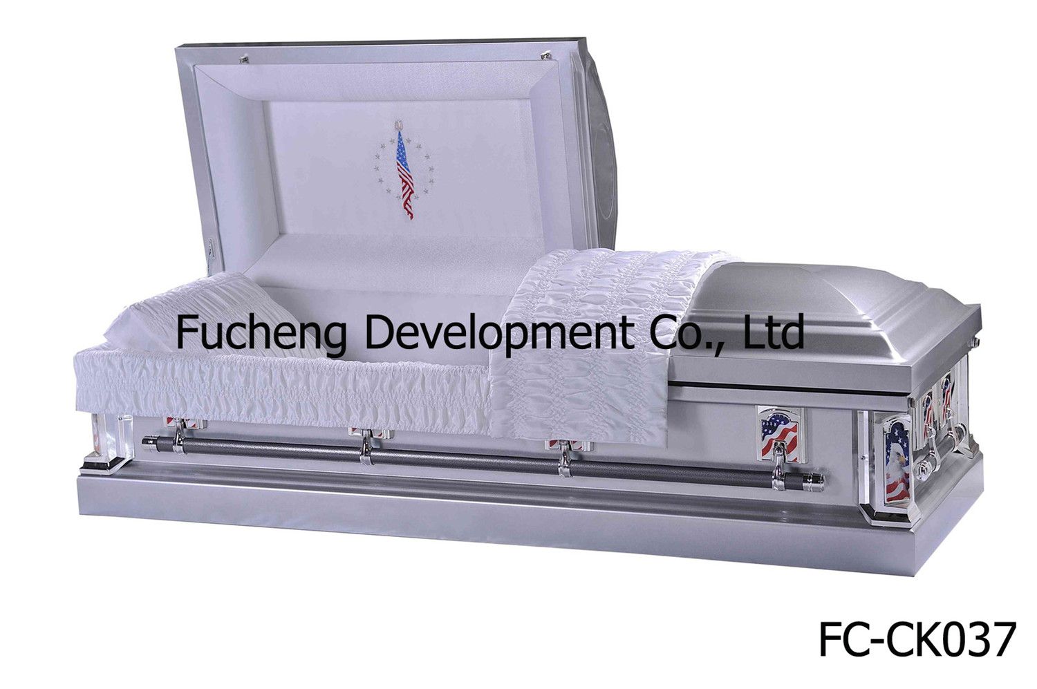 High Quality Competitive Price Poplar Casket Westen Style (FC-CK037)