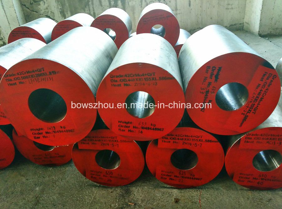 [42CrMo4] Hollow Forging Bar, Alloy Steel Round Hollow Bar