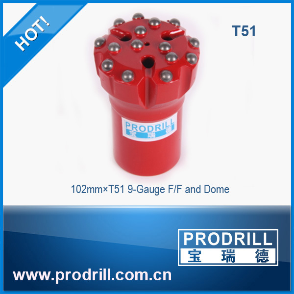 102mm T51 Button Bit