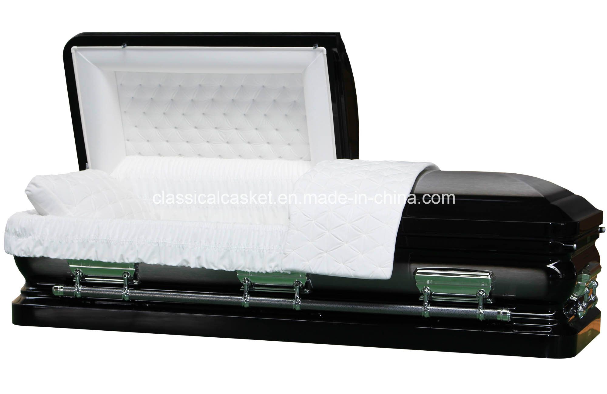 Onyx Ebony Brush 18ga Steel Casket