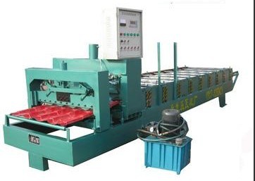 Color Steel Glazed Tile Machine