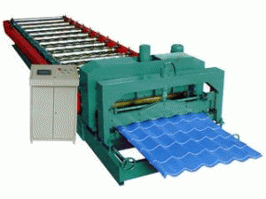 Single Sheet Roof Sheet Roll Forming Machine