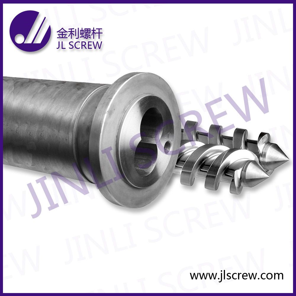 Extruder Machine Parts Bimetallic Parallel Twin Screw Barrel