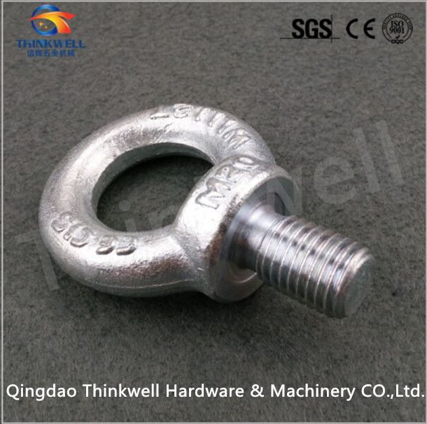 Rigging Hardware DIN580 Galvanized Forging Eye Bolt