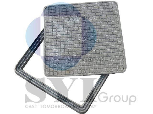 En124 A15 Grey Iron Manhole Cover