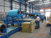 Automatic EPS Sandwich Panel Line /XPS sandwich panel line/Mineral wool sandwich panel making line