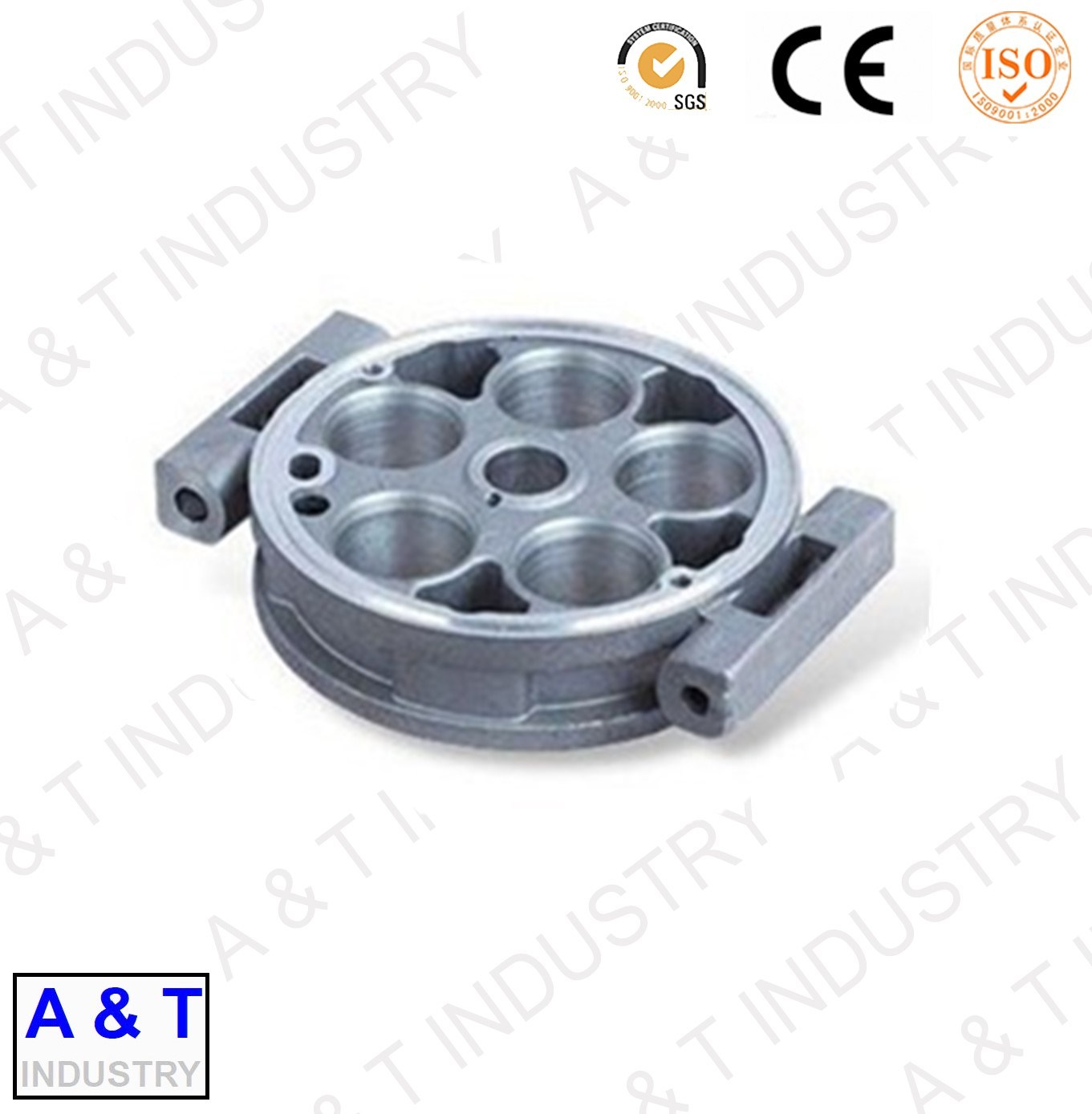 OEM CNC Turning Lathe Process Aluminum Casting Spare Parts Forging