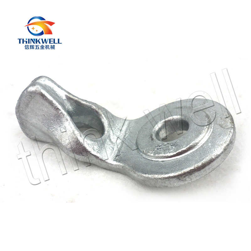 Forged Deadend Hardware Angle Thimbleye Eyelet