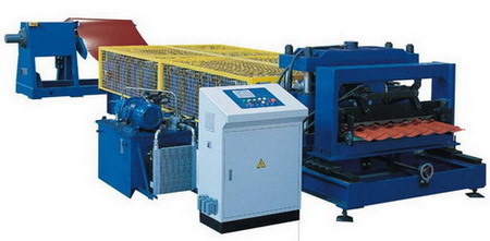 Glazed Tile Roof Forming Machine