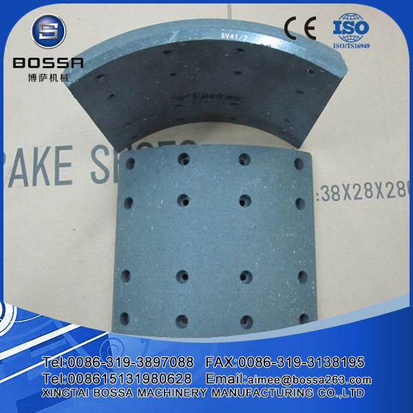 Truck Brake System Parts Brake Shoes/Brake Pad