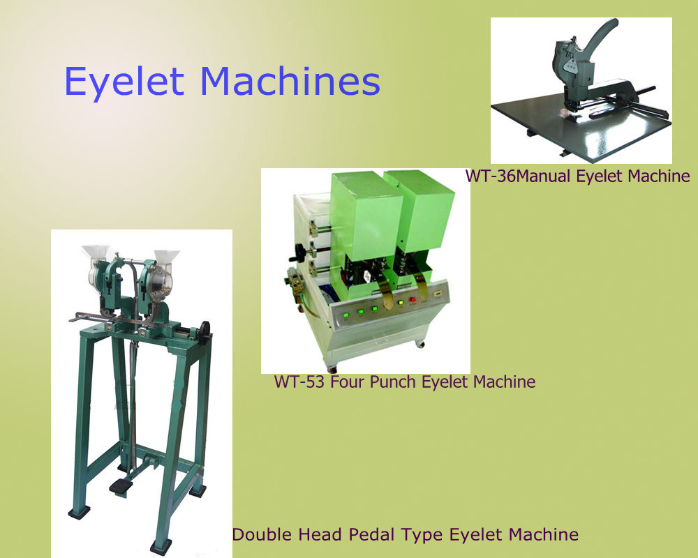 Four-Punch Eyelet Machine