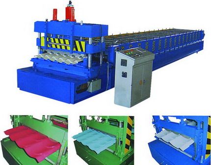 Glaze Tile Roll Forming Machine