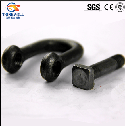 Black Painted Forging Steel Dee Type Trawling Shackle