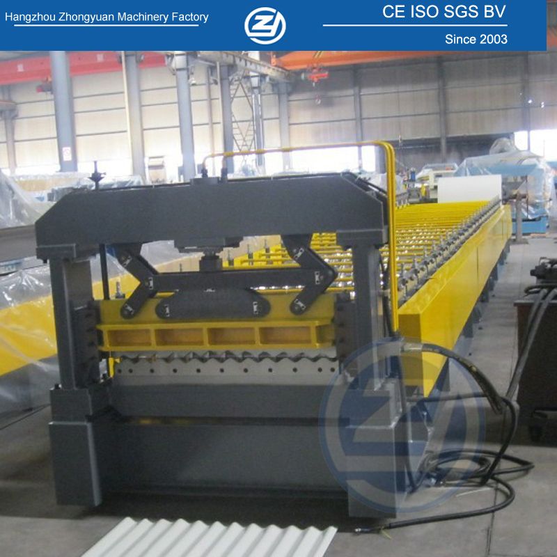 Corrugated Sheet Steel Roll Forming Machine with CE