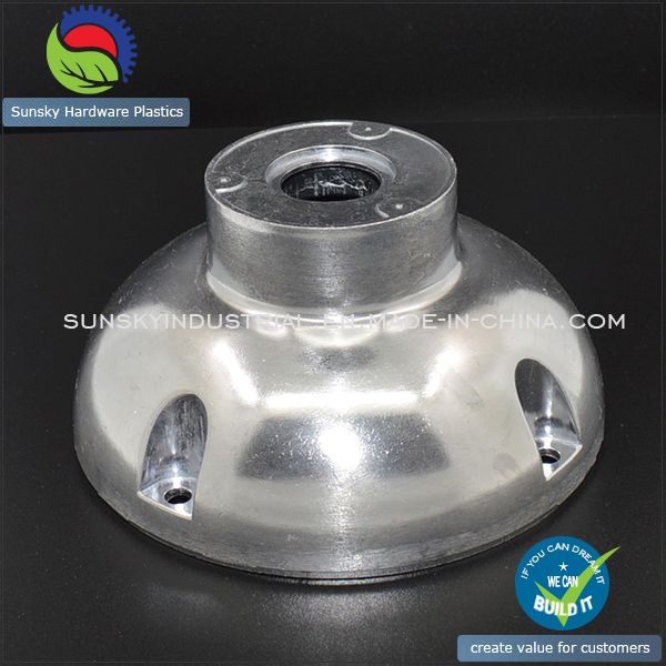 Aluminium / Aluminum Die Casting with LED Lamp Fixture Base Cover