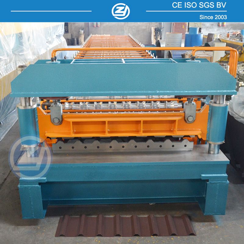 Aluminum Roof Panel Roll Forming Machine