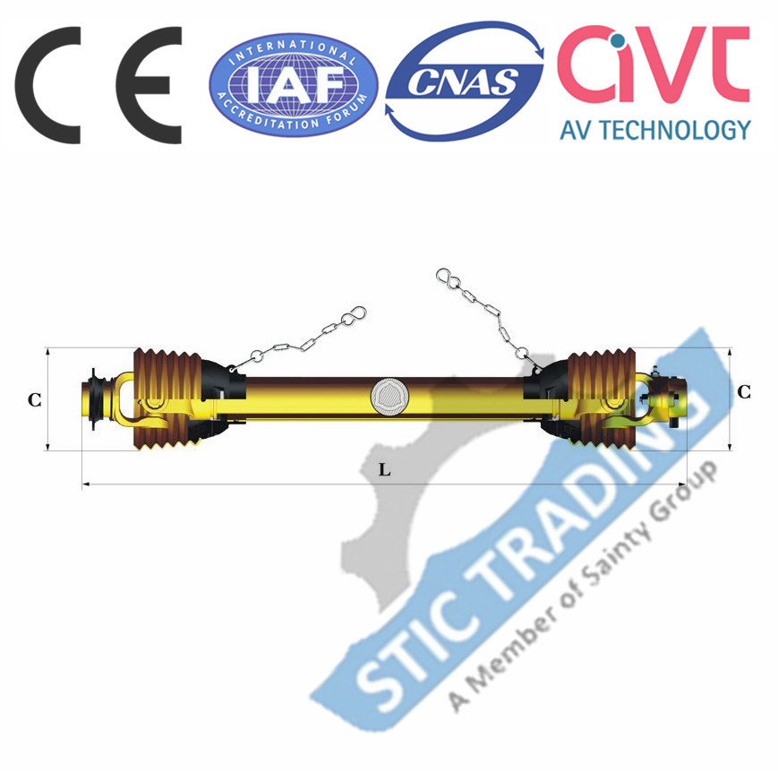 Ball Attachment Pto Shaft with Shear Bolt Torque Limiter