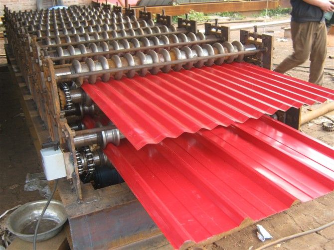 Double-Deck Roll Forming Mahcine (850-860)