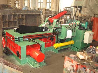 Hydraulic Scrap Metal Aluminium Baler 630kn