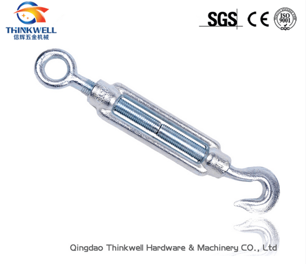 Rigging Hardware Forging Galvanized DIN1480 Carbon Steel Turnbuckle