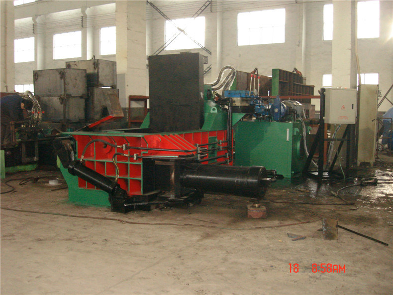 Manual Operation Scrap Metal Baling Packing Machine