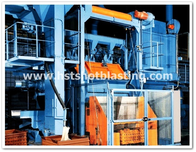 Automatic Loading Tumble Belt Typ Shot Blasting Equipment