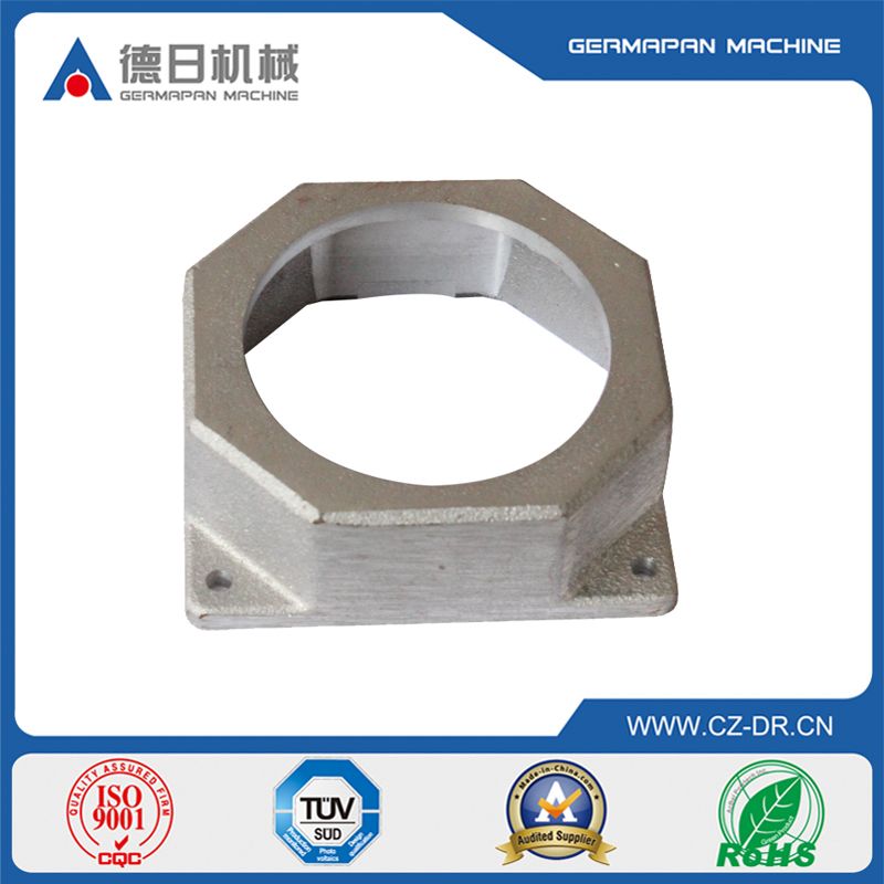 Octagon Aluminum Casting with Circular Hole