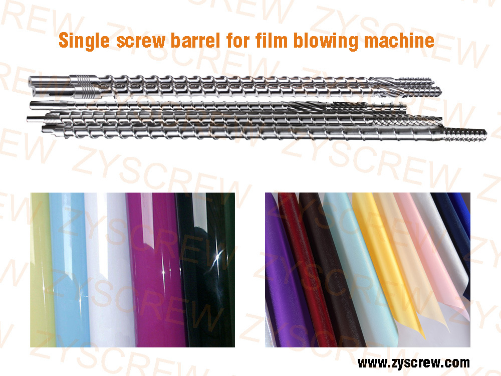 Single Screw and Barrel for Film Blowing Machine