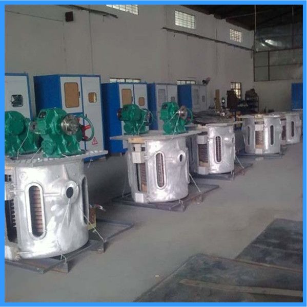 Aluminum Shell Induction Iron Melting Furnace